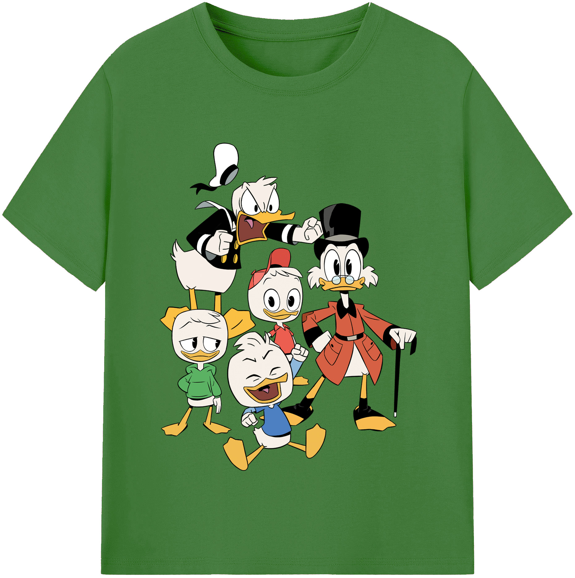 （画像用） ミッキーマウス Mickey Mouse レディースカジュアルプリントTシャツ（綿100％）